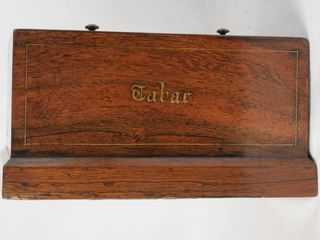 Intricate grain pattern box