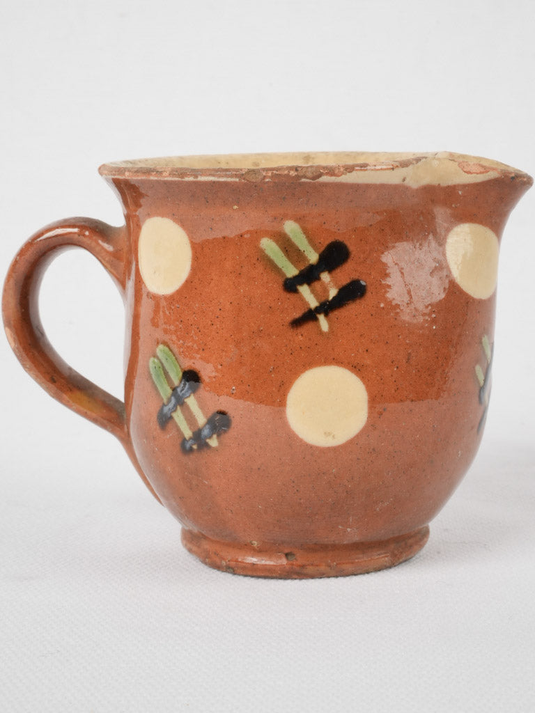 Antique French Savoie petite creamer