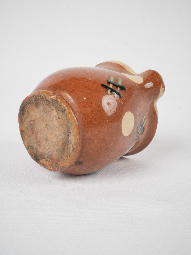 Provincial Savoie-style brown creamer