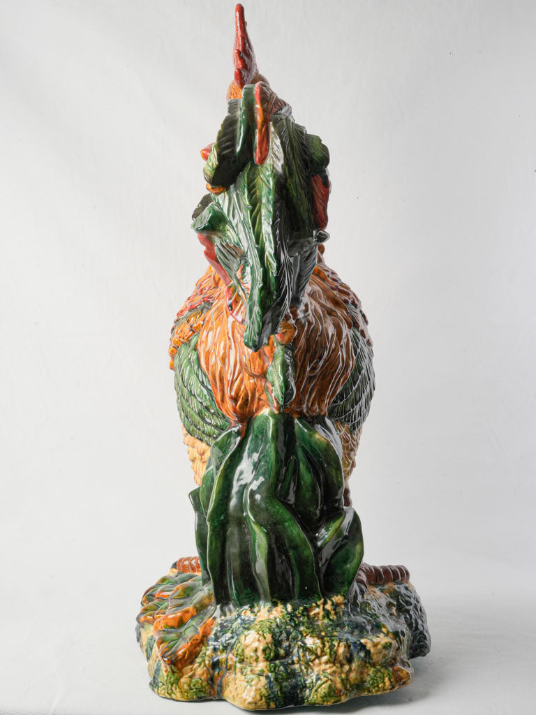 Artistic vintage Vallauris pottery decor