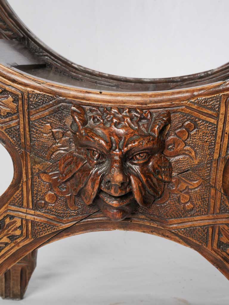 Ornate carved Renaissance chair