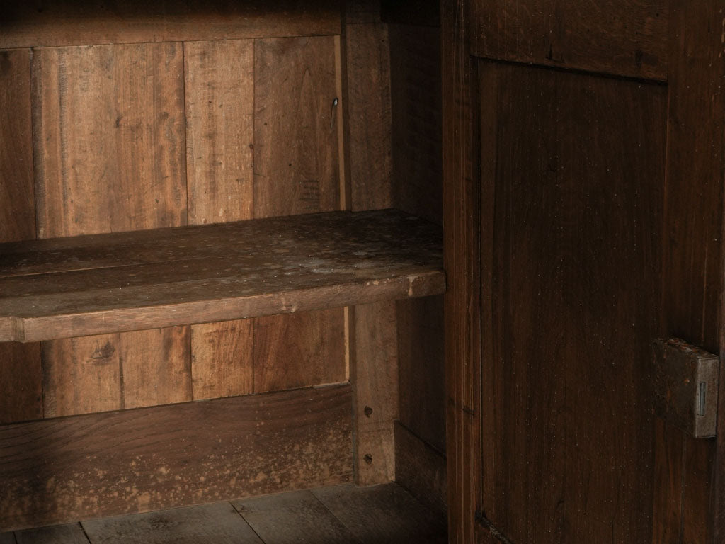 Natural Wood French Rustic Vitrine