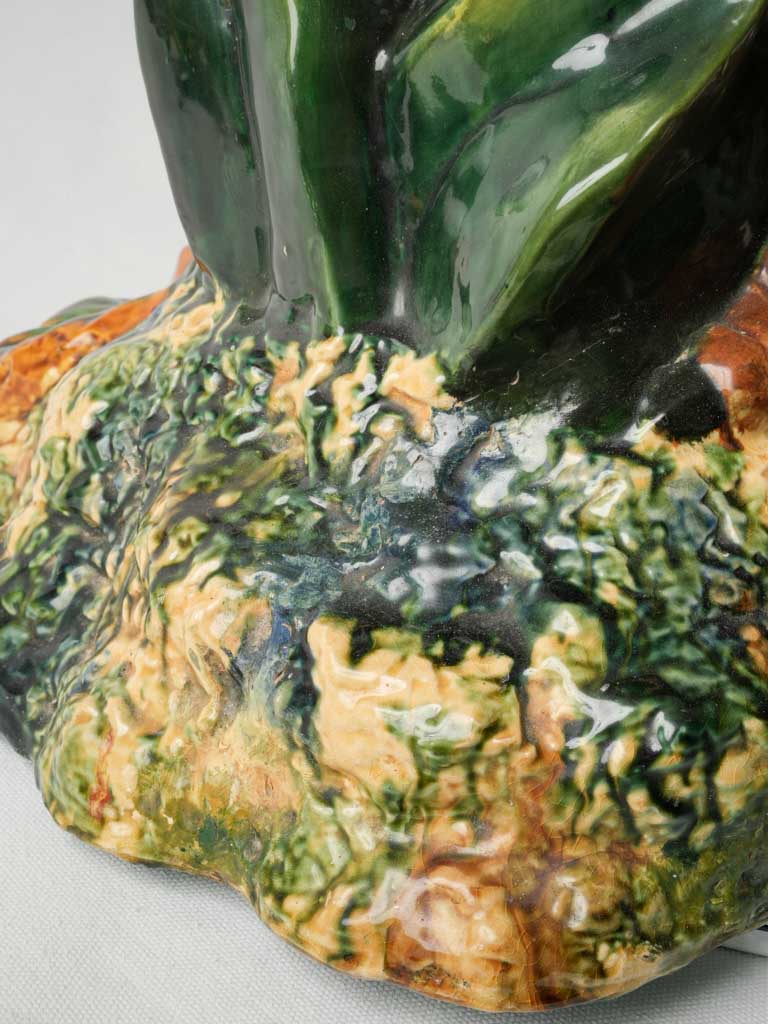 Distinctive handcrafted rooster ceramic