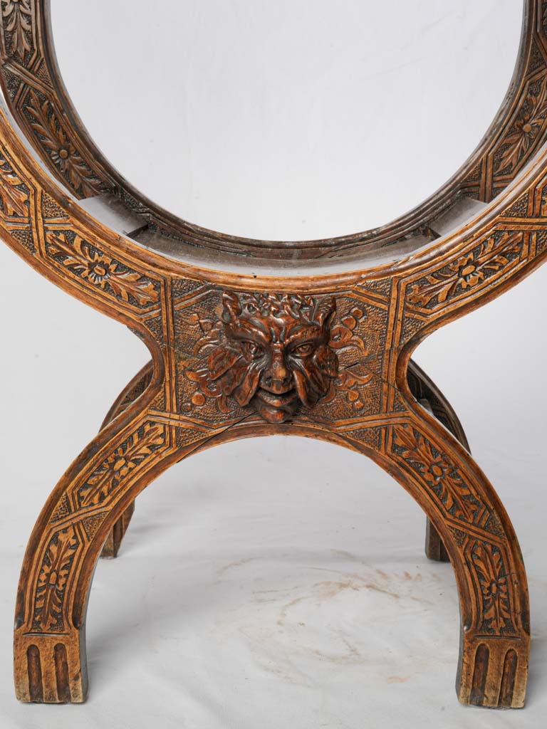 Luxurious walnut accent seating