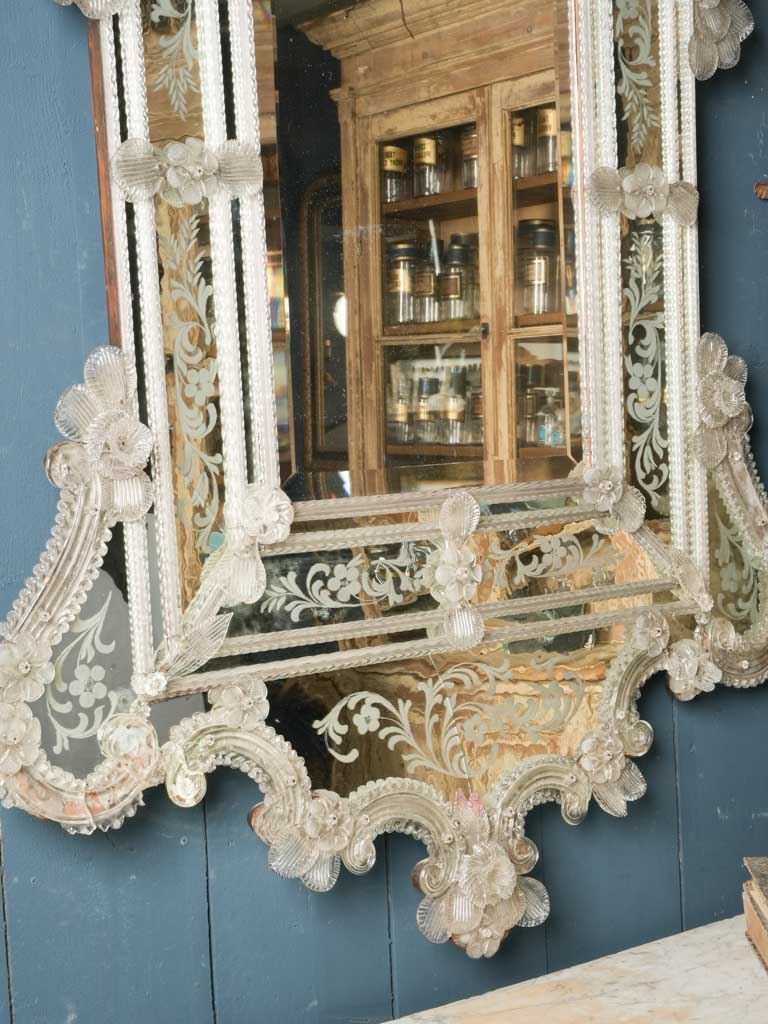 Exceptional Late 19th-Century Venetian Mirror of Monumental Scale - 78¾" x 46½"