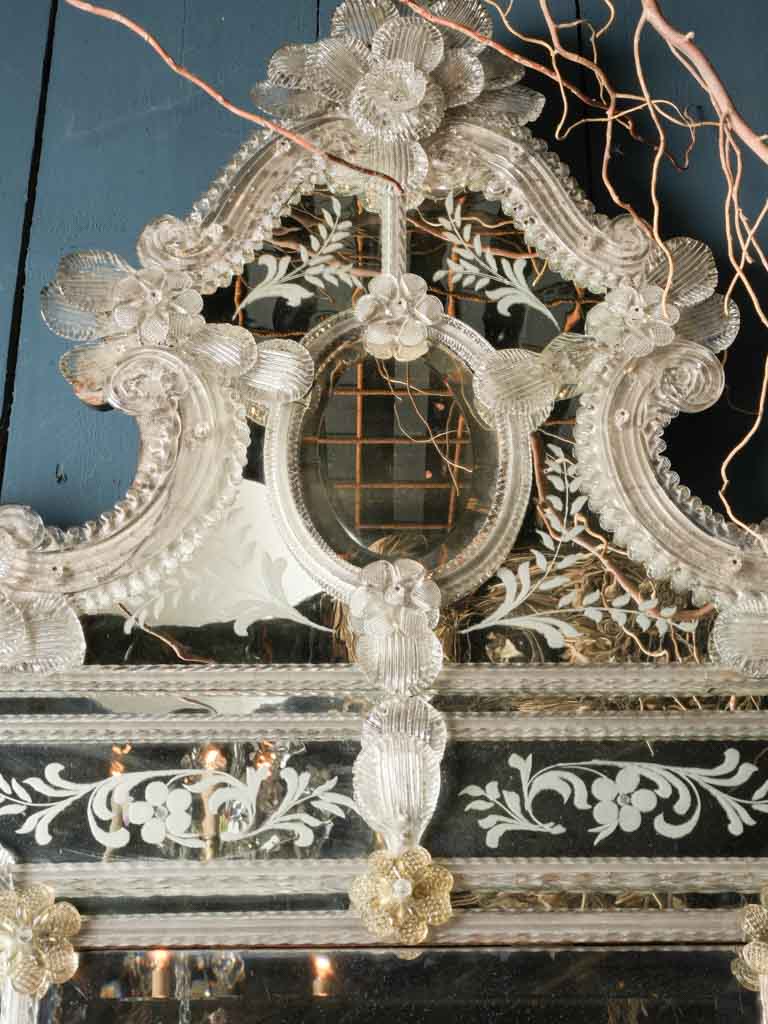 Exceptional Late 19th-Century Venetian Mirror of Monumental Scale - 78¾" x 46½"
