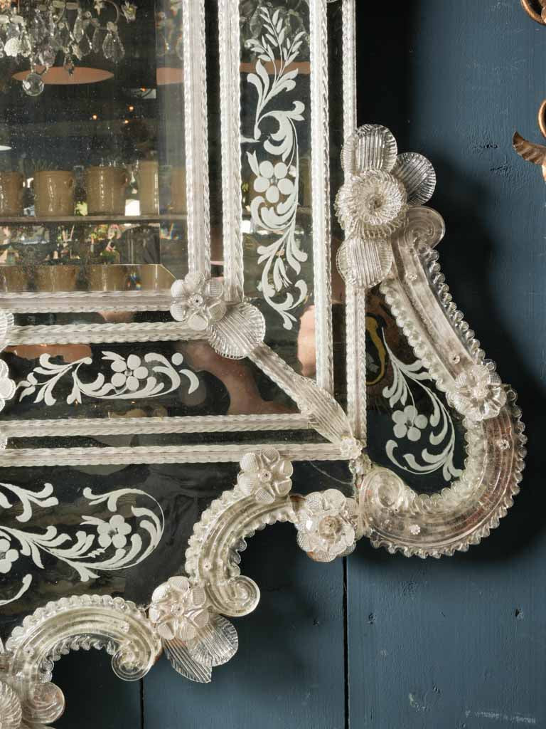 Exceptional Late 19th-Century Venetian Mirror of Monumental Scale - 78¾" x 46½"