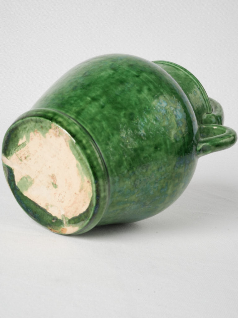 Stunning fully glazed terracotta French cruche