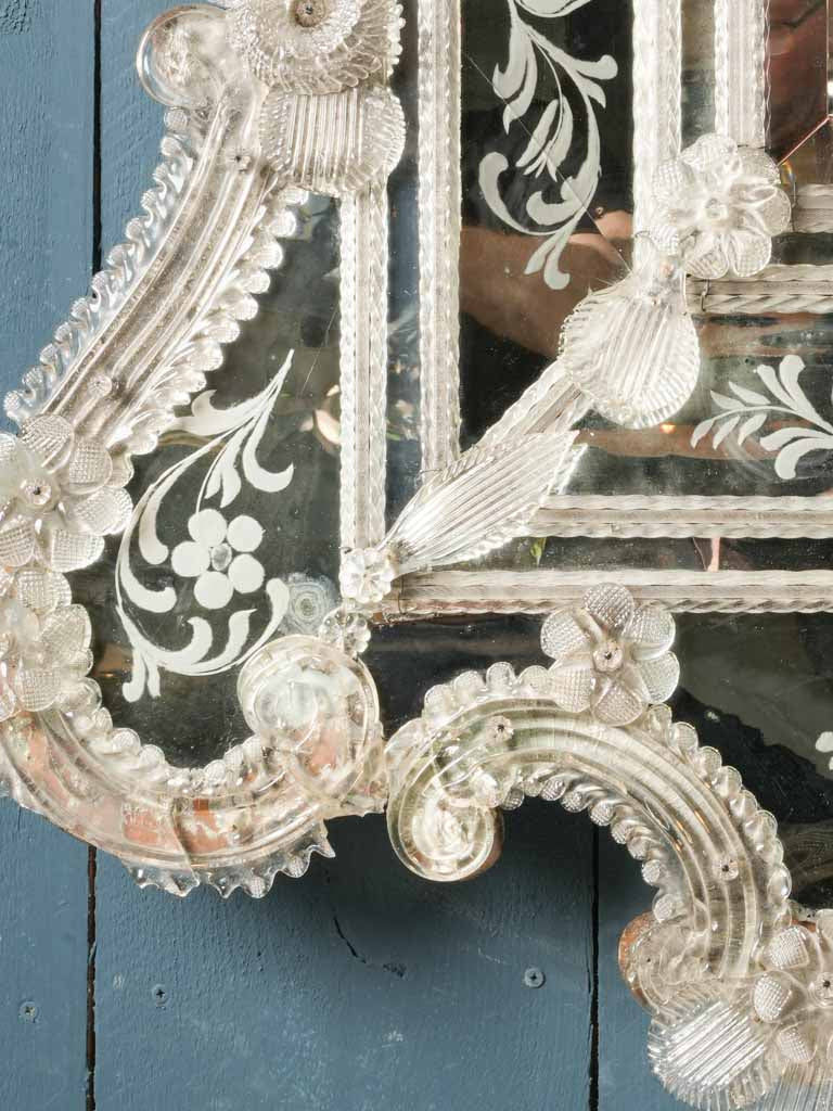 Exceptional Late 19th-Century Venetian Mirror of Monumental Scale - 78¾" x 46½"