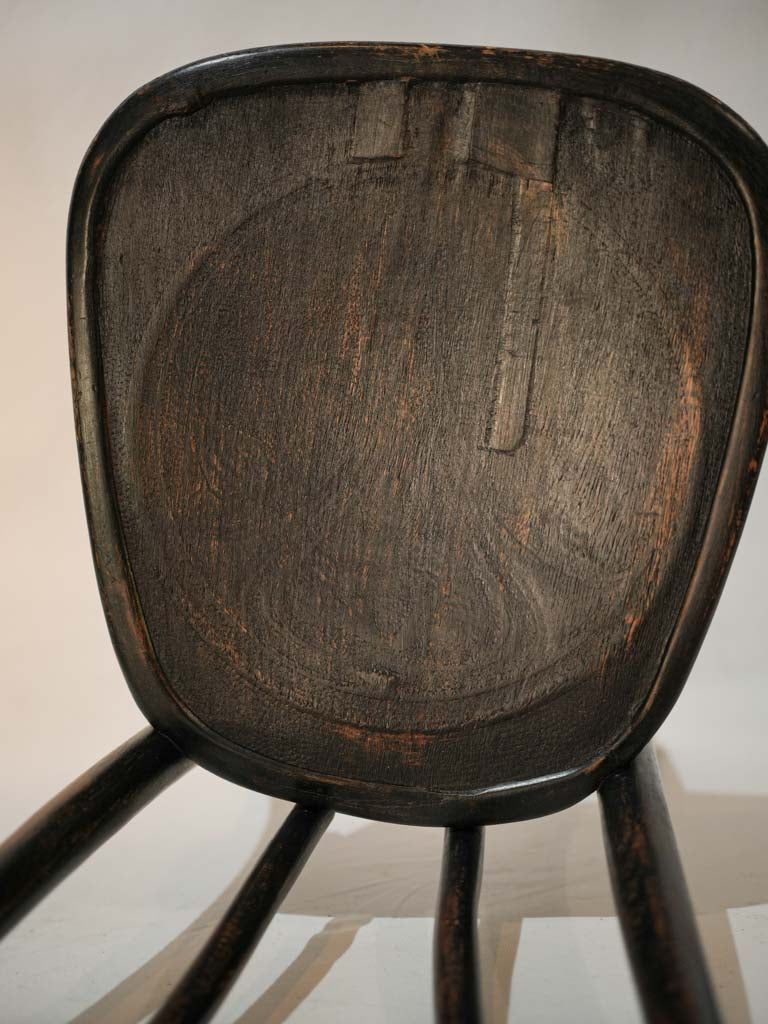 Stylish vintage steam-bent bistro seat