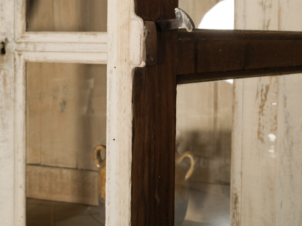 19th Century French Glass Front Vitrine