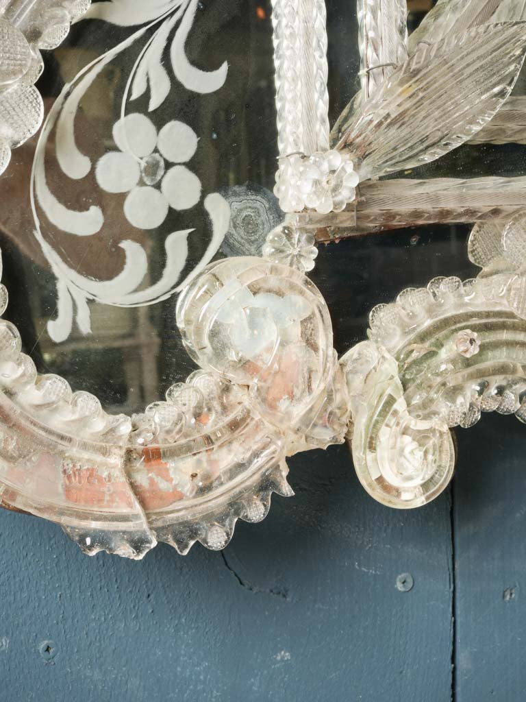 Exceptional Late 19th-Century Venetian Mirror of Monumental Scale - 78¾" x 46½"