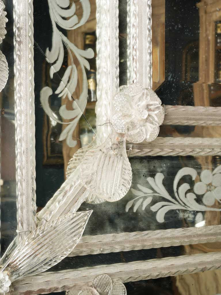 Exceptional Late 19th-Century Venetian Mirror of Monumental Scale - 78¾" x 46½"