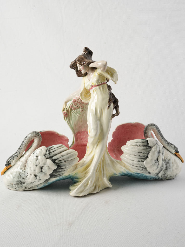 Dreamlike Art Nouveau jardinière