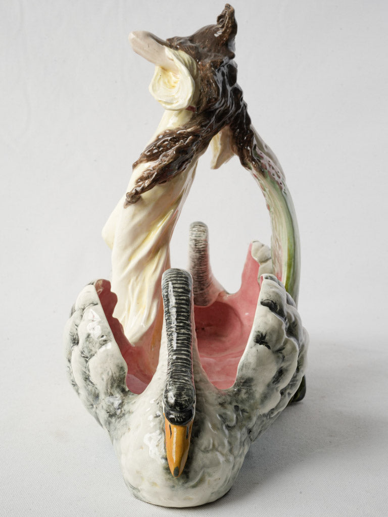 Ethereal Mucha-inspired jardinière