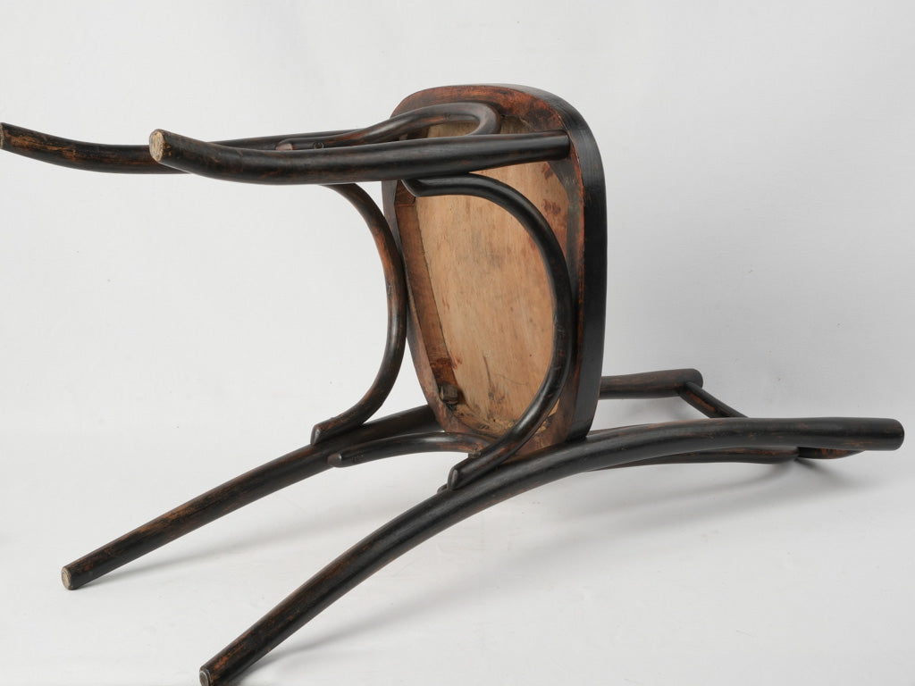 Polished early 20th-century French chair