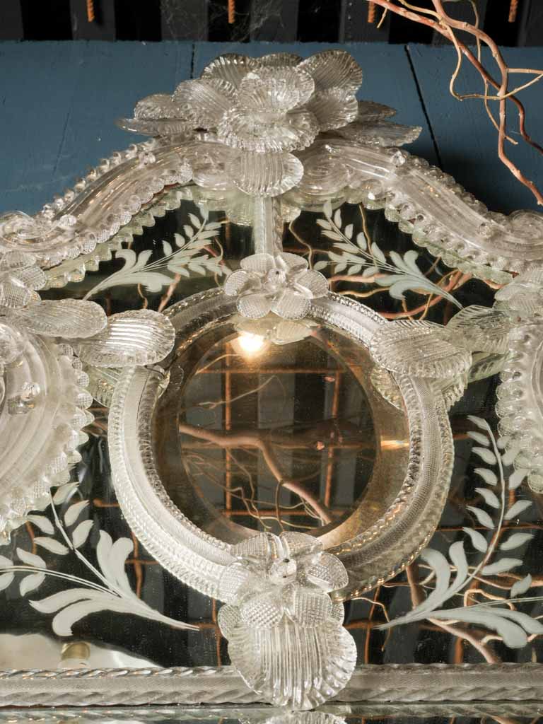 Exceptional Late 19th-Century Venetian Mirror of Monumental Scale - 78¾" x 46½"