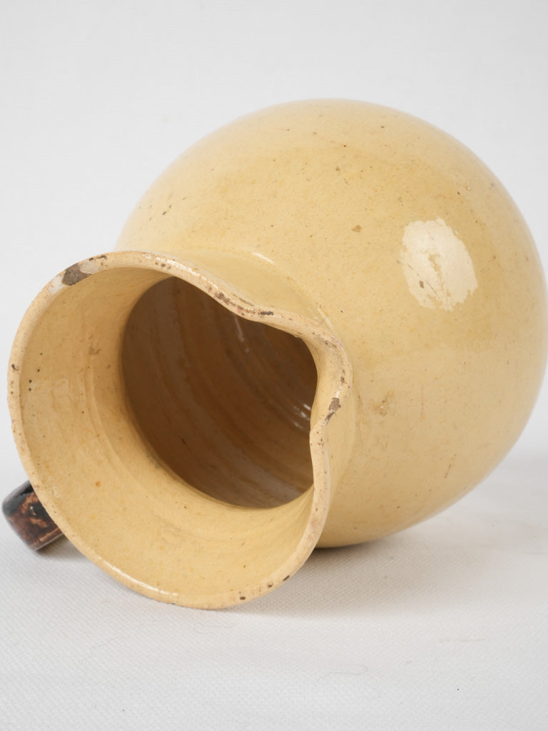 Historical southern French artisan water pitcher
