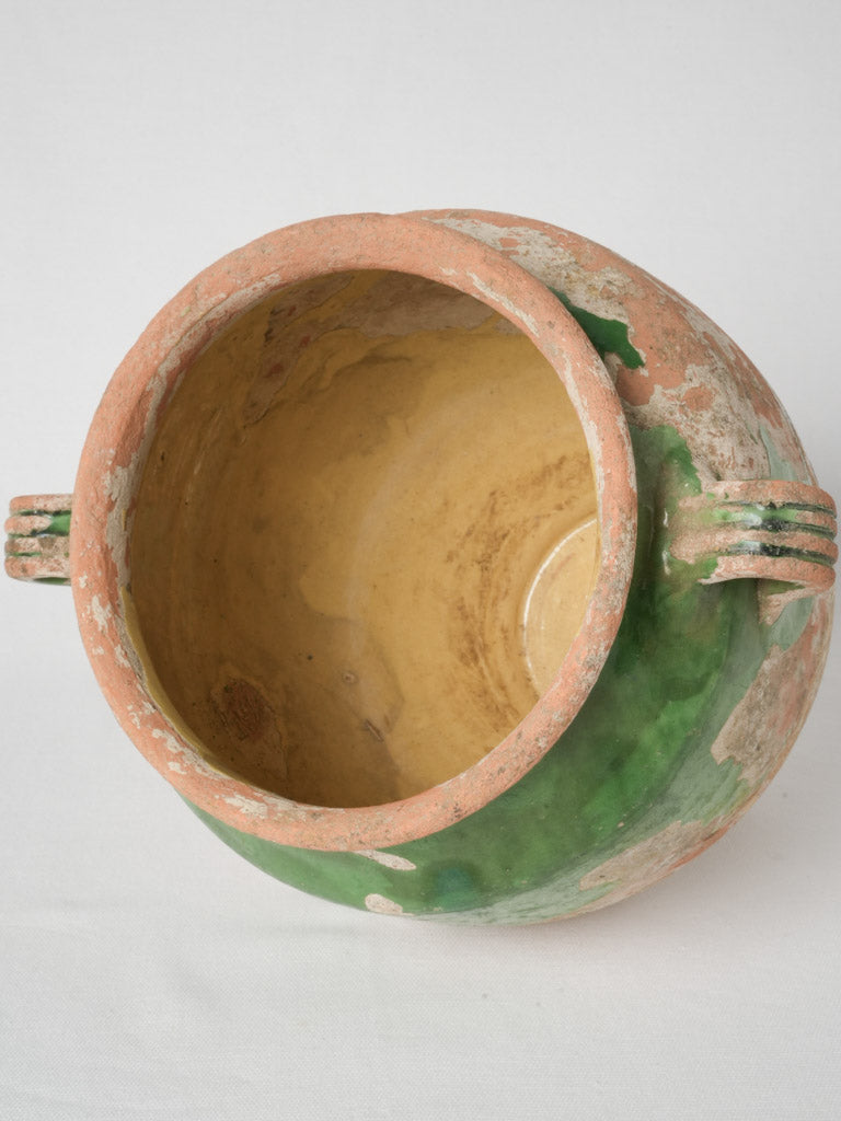 Delightful, 19th-century, earthenware confit pot