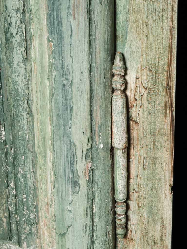 Antique French Louis XV Corner Cupboard w/ Original Paint - 77½"