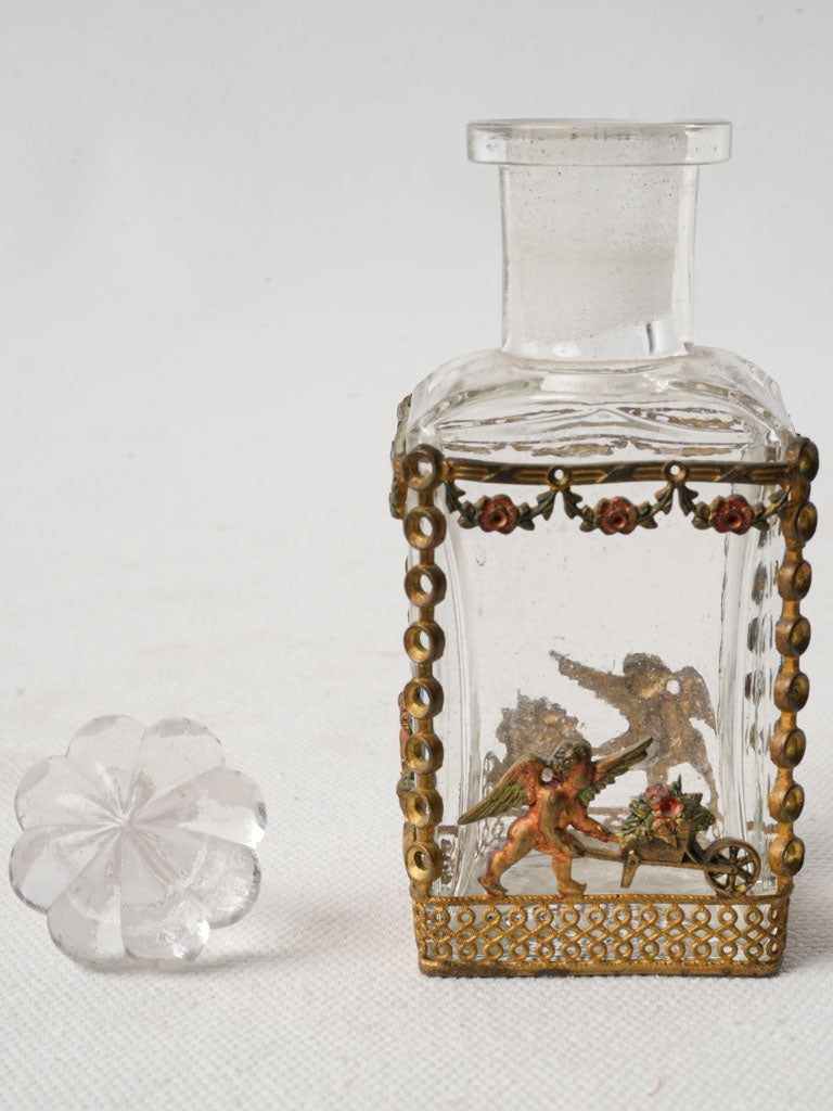 Elegant ornate vanity perfume bottle