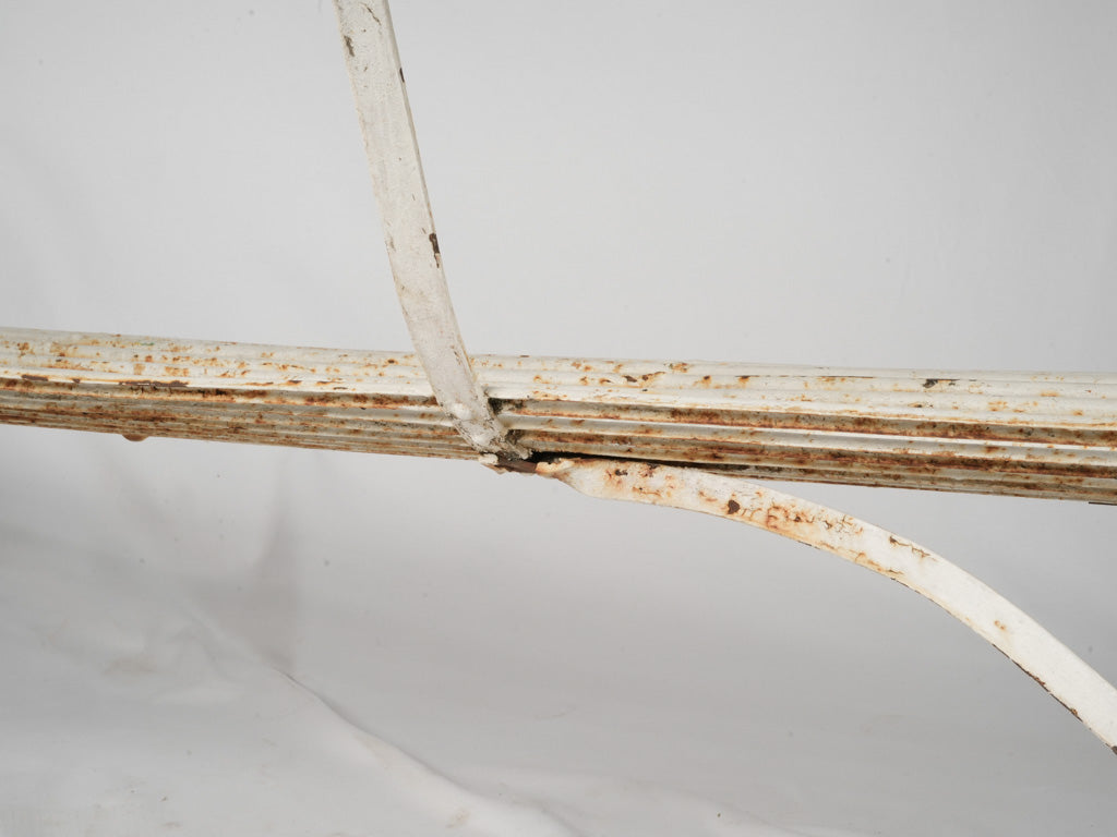 Aged, Uniquely Designed Garden Seating