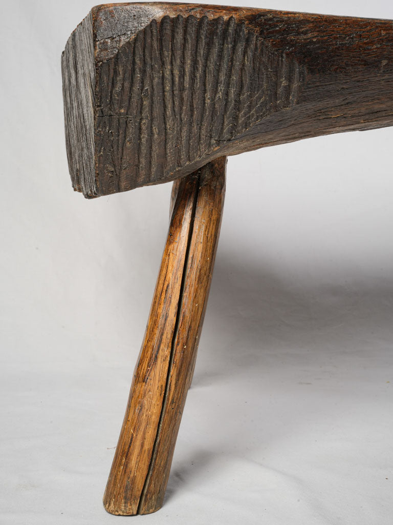 Rugged folk art coffee table