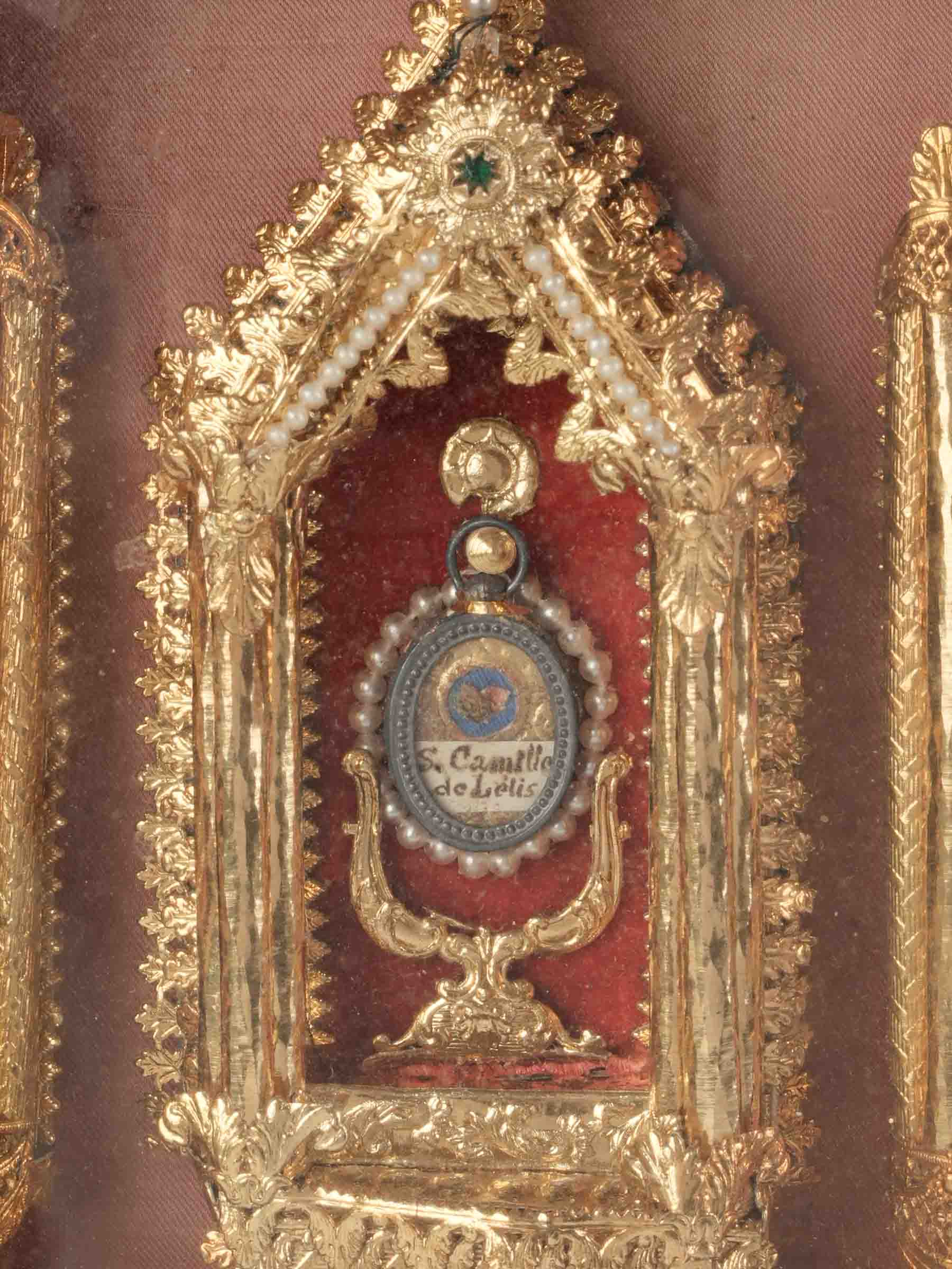 Beadwork devotional art piece