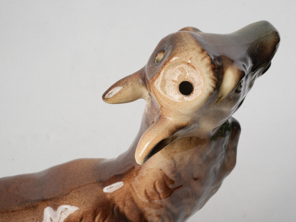 Refined glazed ceramic collectible