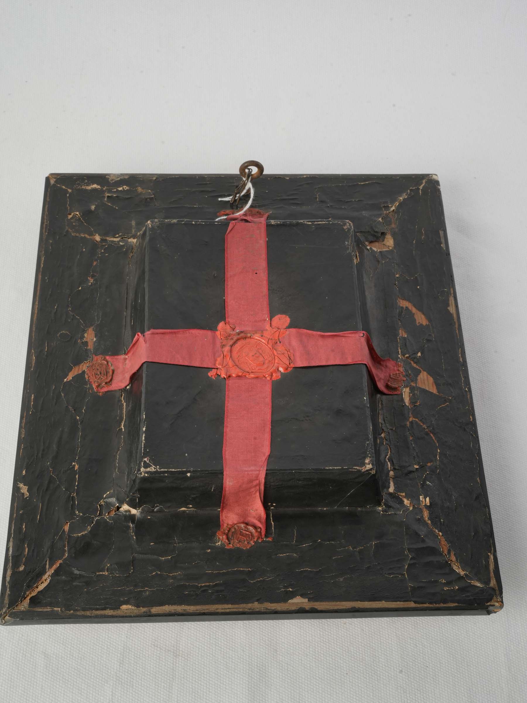 Blackened wood convent craftsmanship