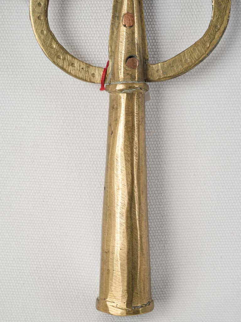 Ethiopian handcrafted warm-toned cross