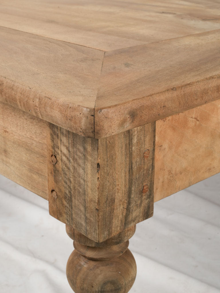 Traditional French walnut dining table