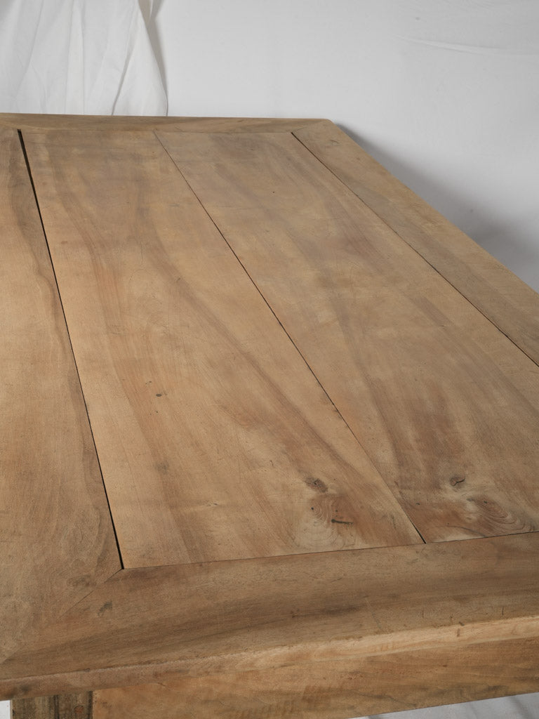 Vintage farmhouse walnut dining table