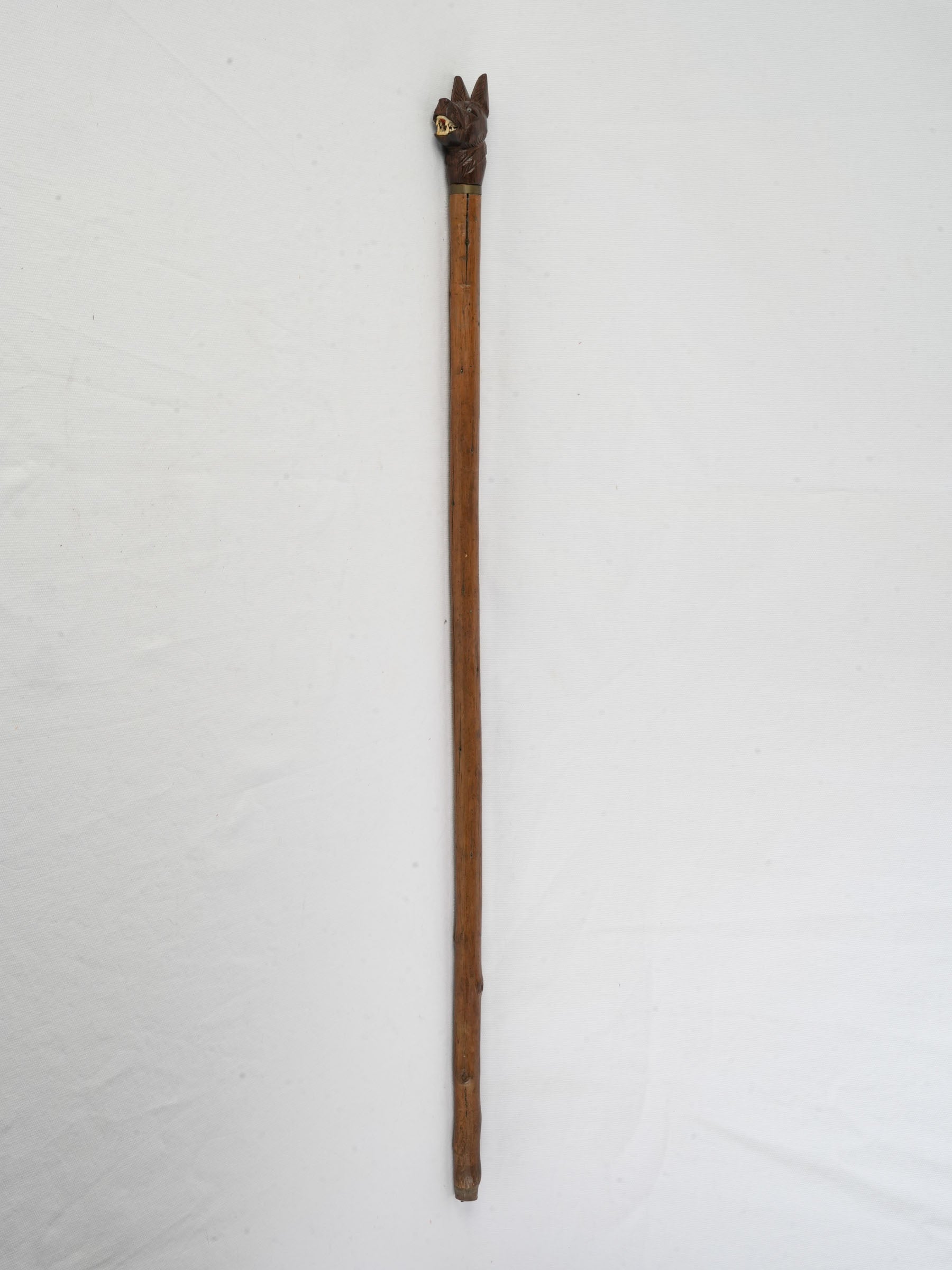 Textured wooden collectible cane