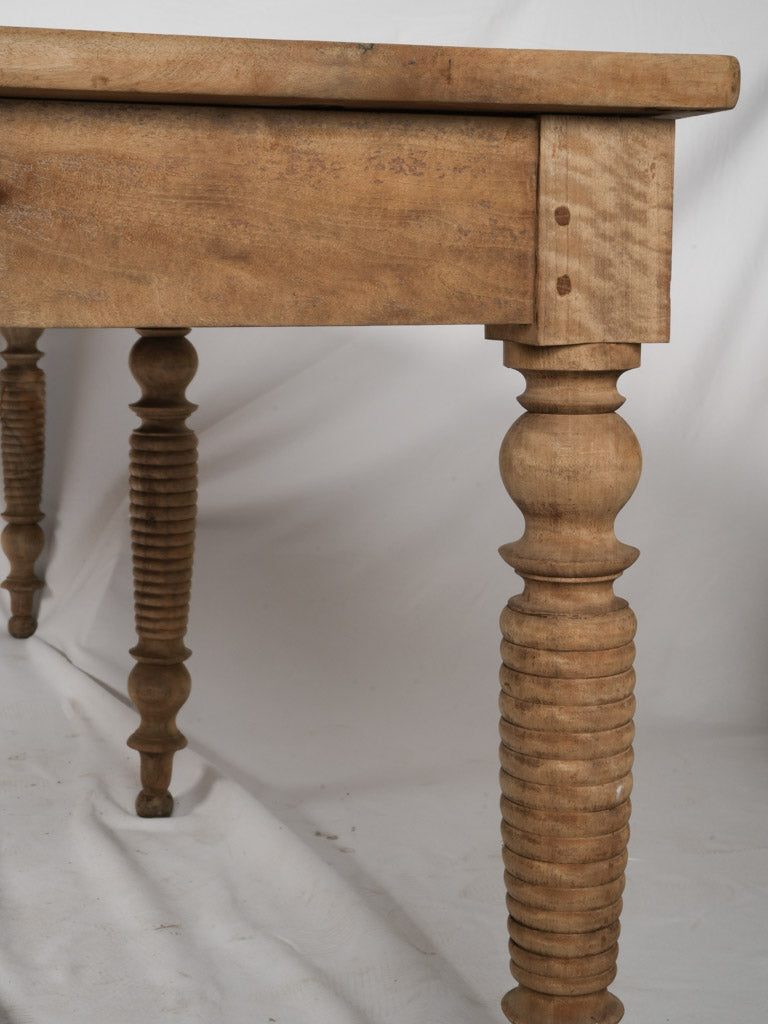 Authentic French walnut dining table