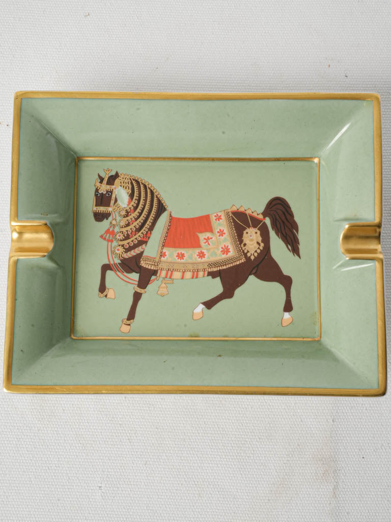 Exquisite porcelain Hermès ashtray