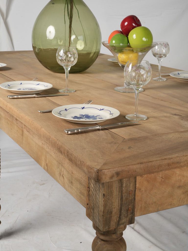 Elegant French farmhouse dining table