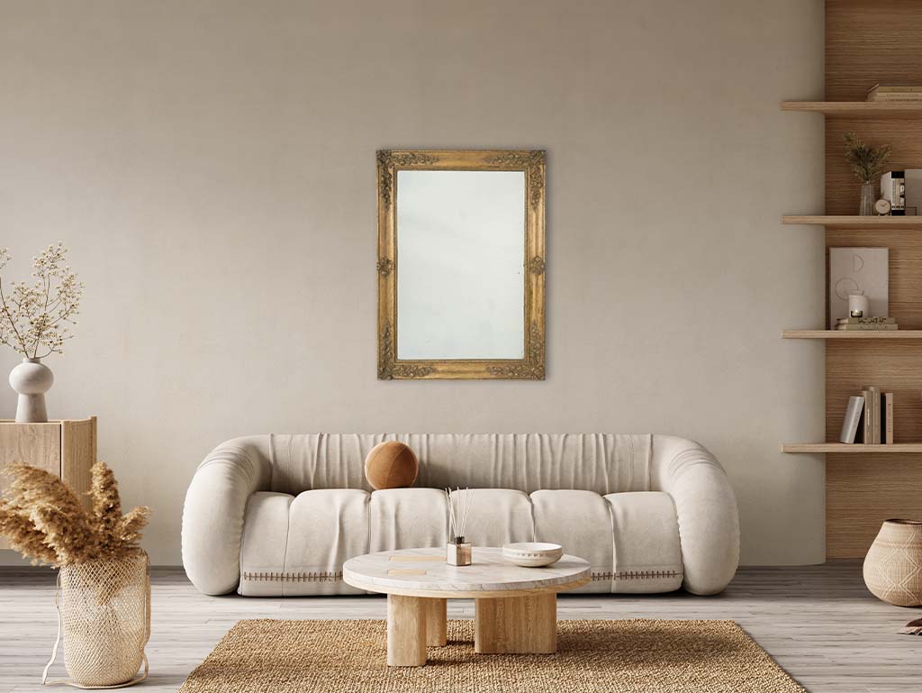 Elegant, vintage Restoration wall mirror