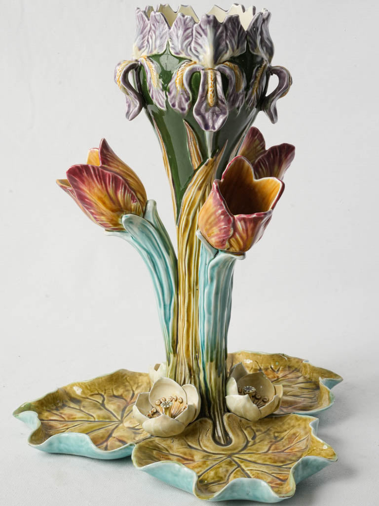Antique Tulip Flower Vase