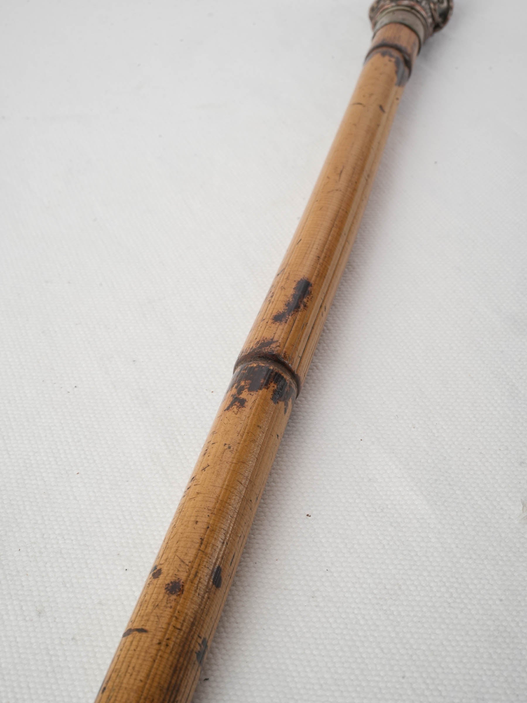 19th-century patina finish cane.