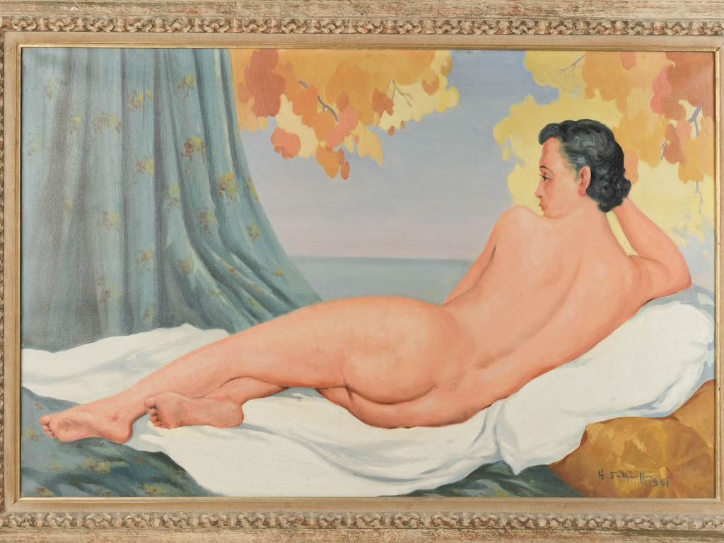 Vintage serene odalisque piece