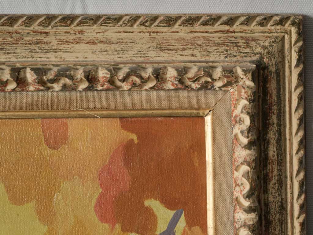 Sculptural presence framed artwork