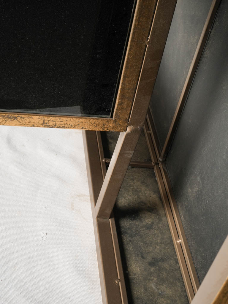 Chic gilded coffee table