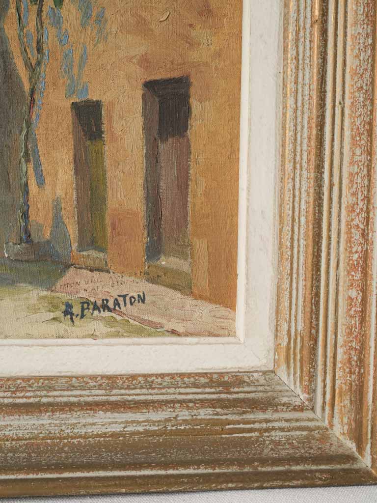 Iconic Albi street scene painting  