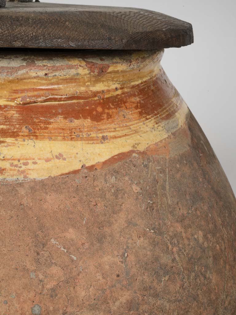 Utilitarian Provençal Red Terracotta Jar