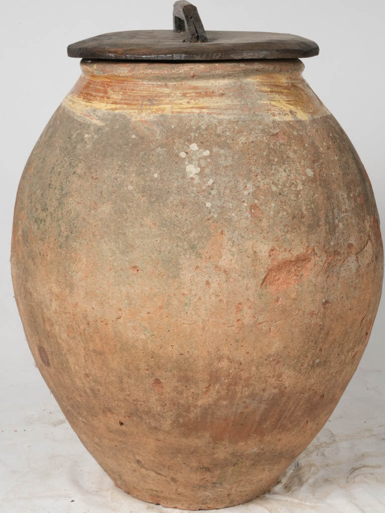 Rare 17th Century Clay Oil Jar