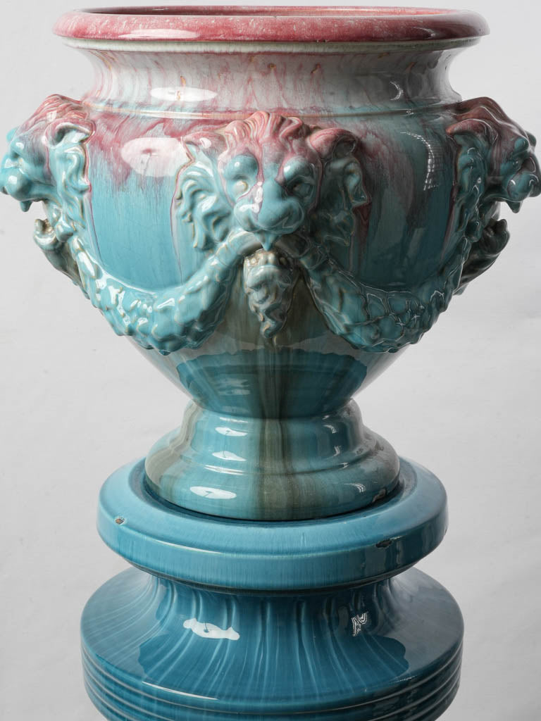 Antique fin-de-siècle French pottery  