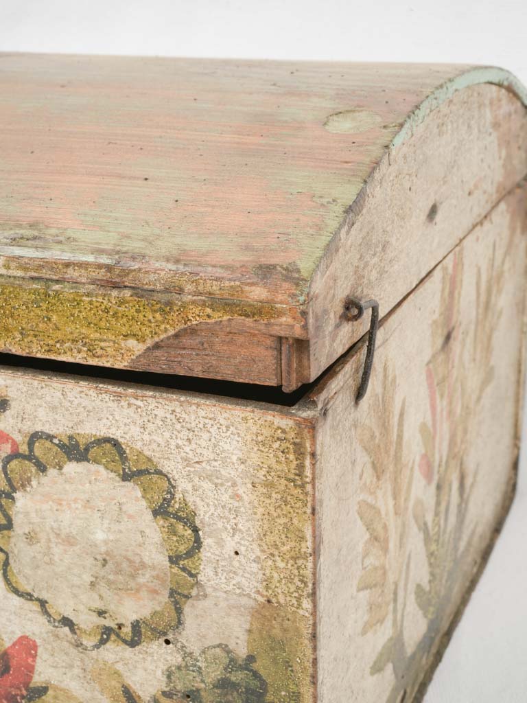 Heritage romantic floral marriage box