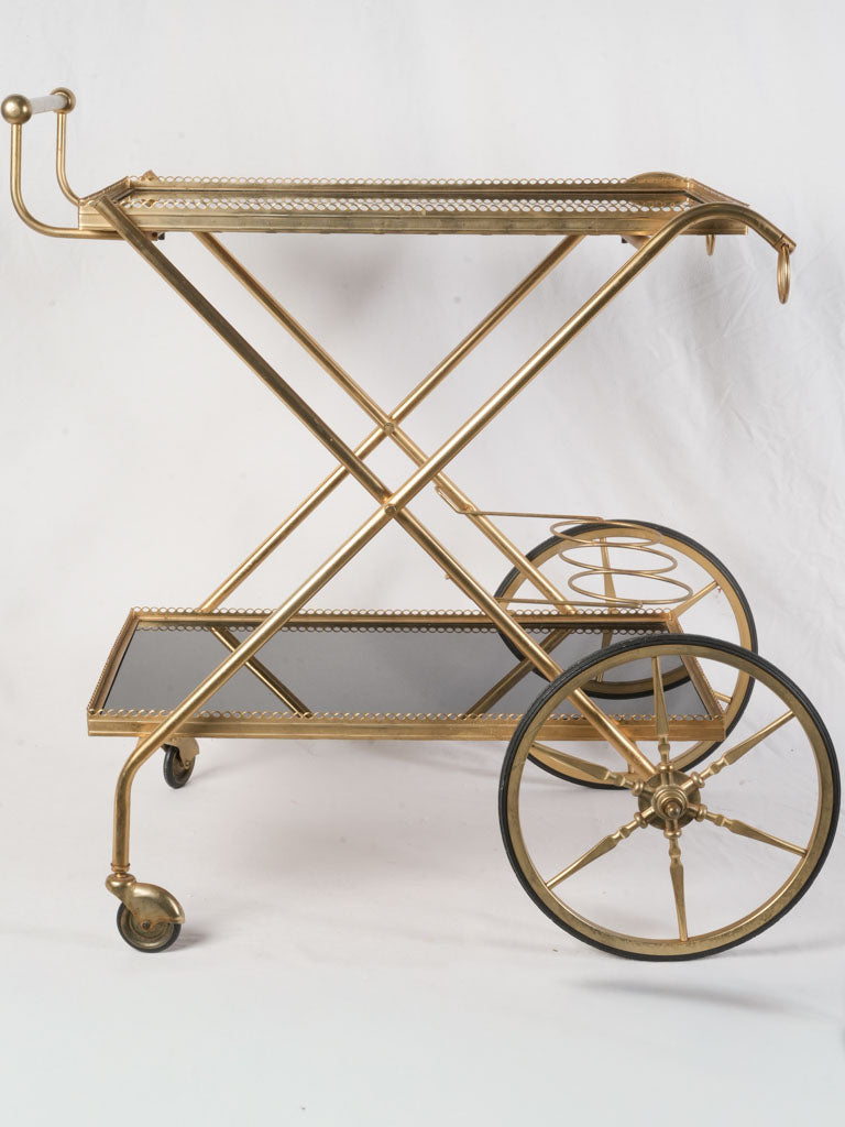 Stylish ceremonial bar cart