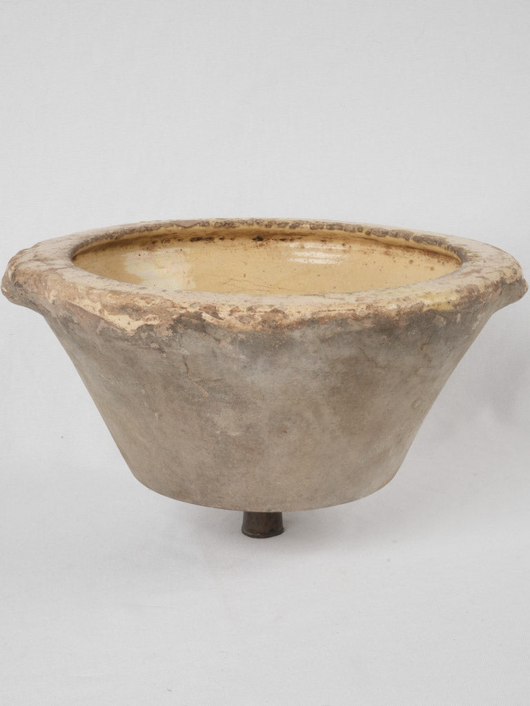 Classic Varages-style terracotta bowl
